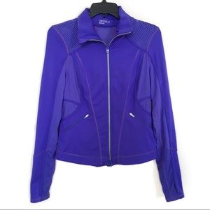 NWOT Zella Purple Double Mesh Performance Jacket